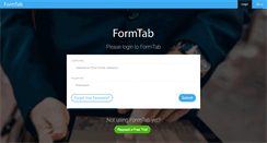 Desktop Screenshot of formtabcentral.com